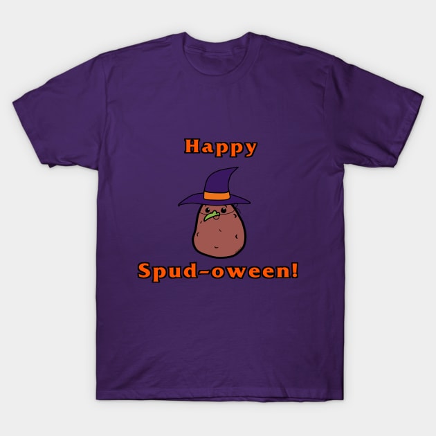 Happy Spud-oween! T-Shirt by SMOdell13